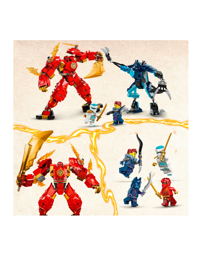 LEGO 71808 NINJAGO Mech żywiołu ognia Kaia p4 główny