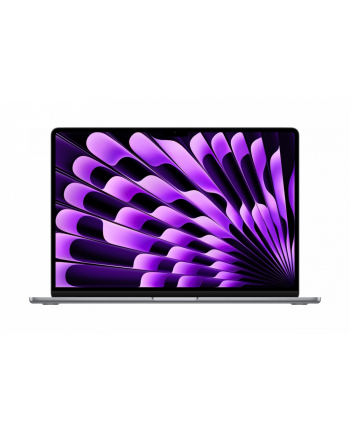 apple MacBook Air 15,3 cali: M2 8/10, 16GB, 512GB,35W - Gwiezdna szarość - MQKQ3ZE/A/R1