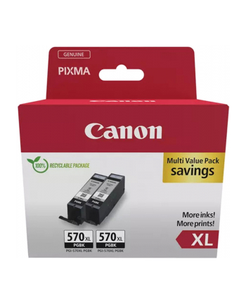 canon Tusz PGI-570XL Twin SEC 0318C010 czarny nr 1