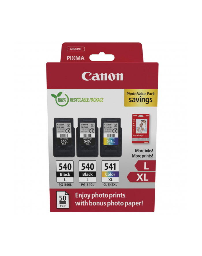 canon Zestaw tuszy PG-540L x 2sztuki /CL-541XL PVP 5224B015 główny