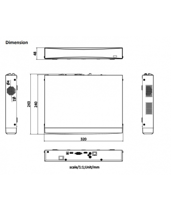 hikvision Rejestrator 16 kanałowy DS-7616NXI-K1