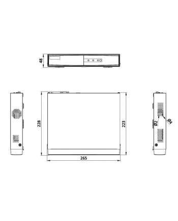 hikvision Rejestrator IP DS-7108NI-Q1/M(D)