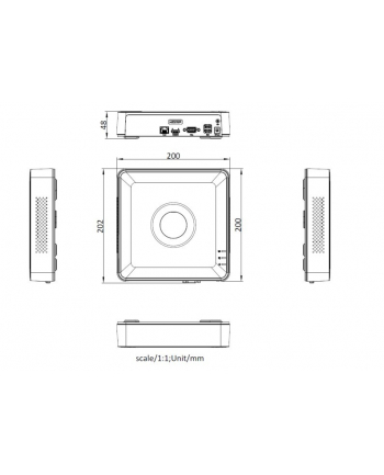 hikvision Rejestrator IP DS-7104NI-Q1(D)