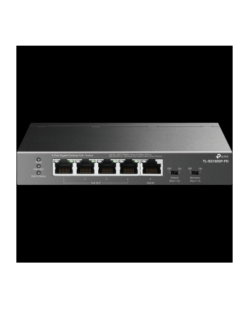 tp-link Przełącznik SG1005P-PD 5xGE (1xPoE++ 4xPoE+)