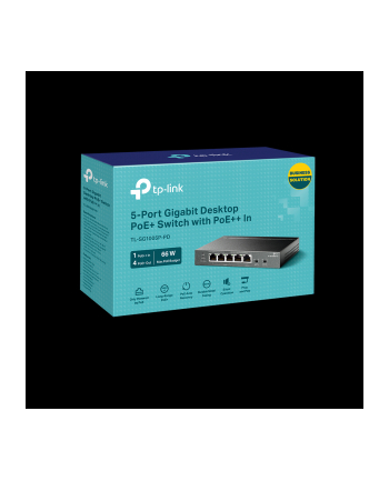 tp-link Przełącznik SG1005P-PD 5xGE (1xPoE++ 4xPoE+)