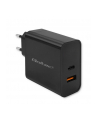 qoltec Ładowarka Super Quick PD | 1xUSB-C | 1xUSB | 65W | 5-20V |       1.5-3.25A | Czarna - nr 1