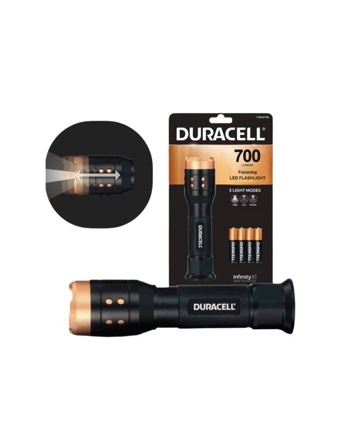 duracell Latarka Aluminium 700 LM główny