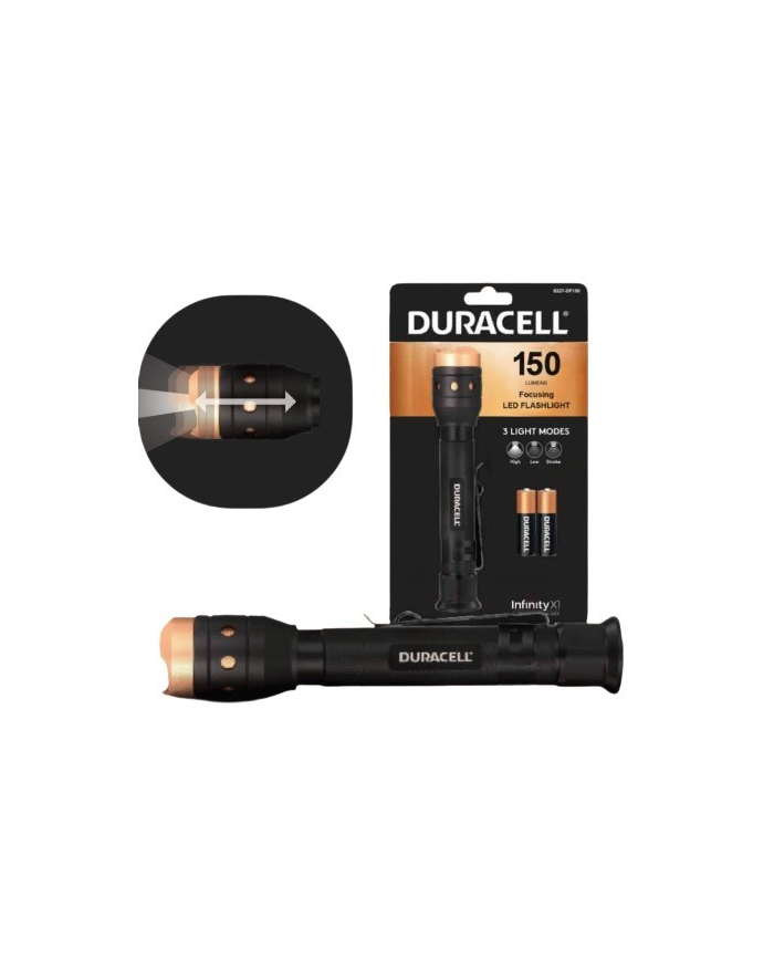 duracell Latarka Aluminium 150 LM główny