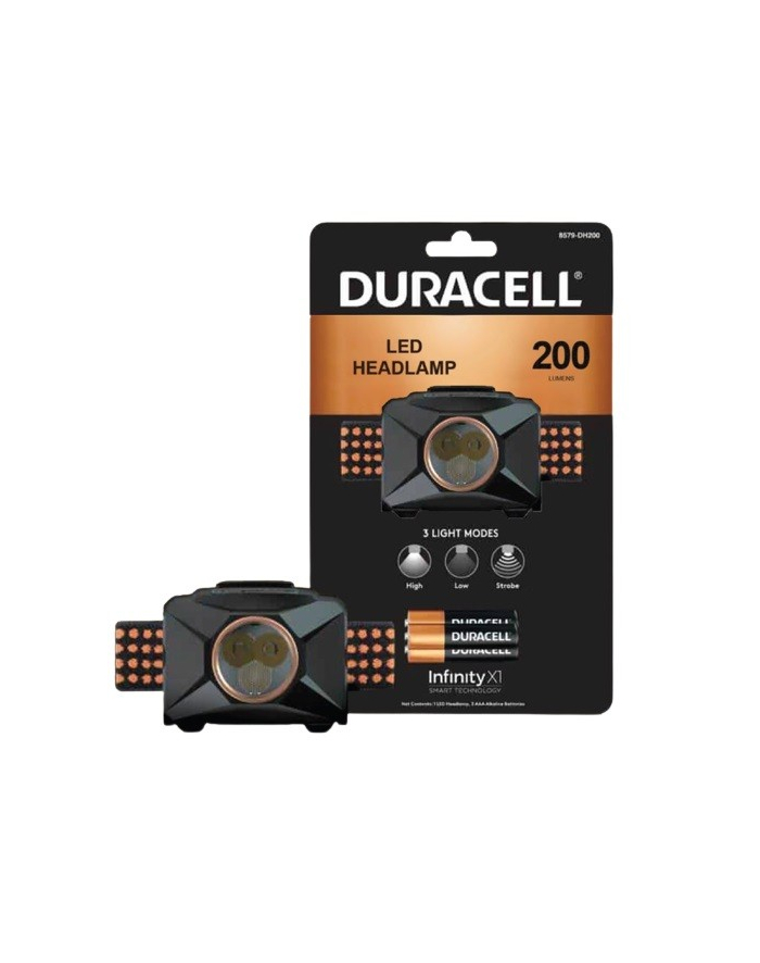 duracell Latarka czołowa 200 LM główny