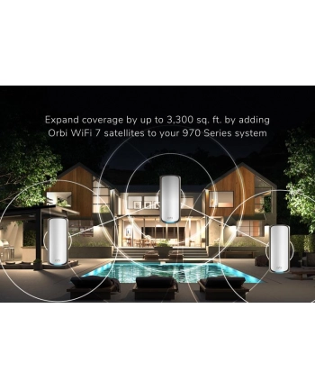 netgear Satelita RBS970 System WiFi 7 Quad-Band 10GE nr 1