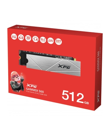 adata Dysk SSD XPG S60BLAD-E 512GB PCIe 4x4 4.7/1.7GB/s M2 nr 2