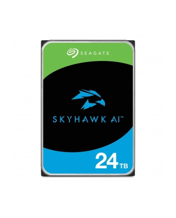 SEAGATE Surveillance Video Optimized AI Skyhawk 24TB HDD SATA 6Gb/s 512MB cache 3.5inch CMR Helium nr 1