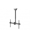 digitus Uchwyt sufitowy TV 37-70 cali 50kg, z regulacją teleskopową 560-910mm Czarny - nr 7