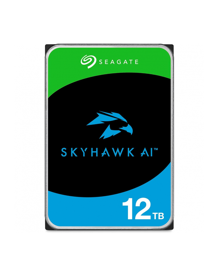 SEAGATE Surveillance Video Optimized AI Skyhawk 12TB HDD SATA 6Gb/s 512MB cache 3.5inch CMR Helium główny