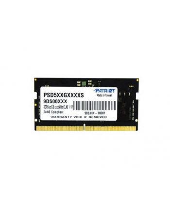 PATRIOT MEMORY SL 32GB 3200MT/s CL22 SODIMM hynix bulk