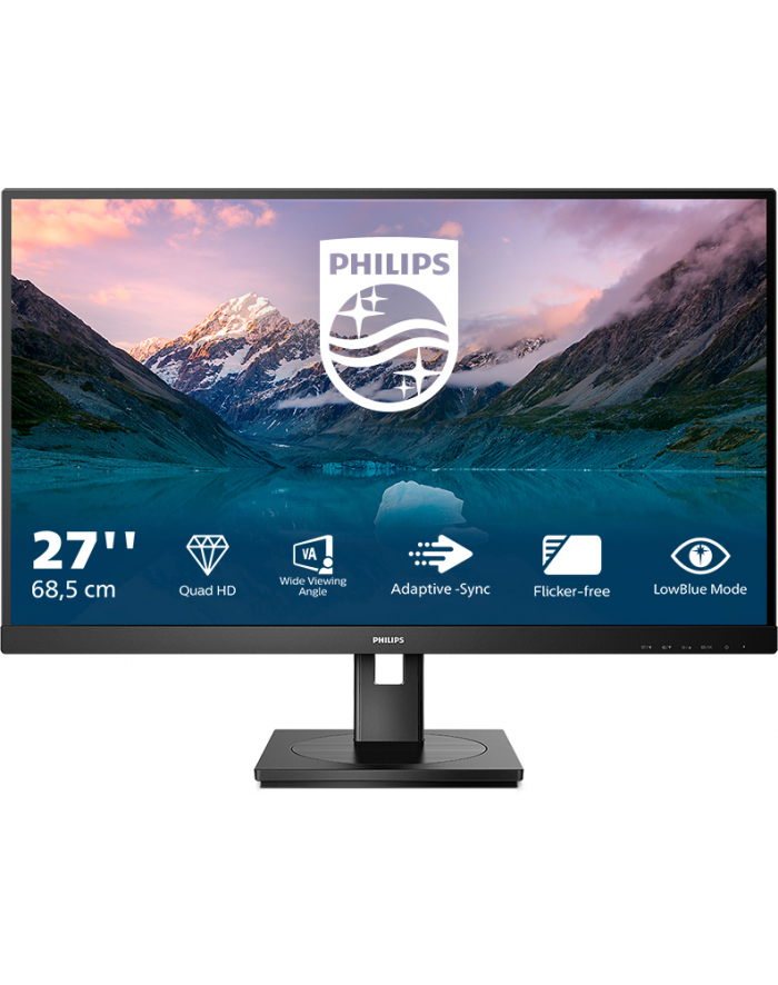 philips Monitor 275S9JML 27 cali VA HDMI DP Pivot Głośniki główny