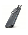 axagon Hub HMC-5H8K 2x USB-A, 1x USB-C, 8K HDMI, USB 3.2 Gen 1 hub, PD 100W, 15cm USB-C kabel - nr 13