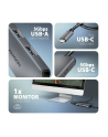 axagon Hub HMC-5H8K 2x USB-A, 1x USB-C, 8K HDMI, USB 3.2 Gen 1 hub, PD 100W, 15cm USB-C kabel - nr 15