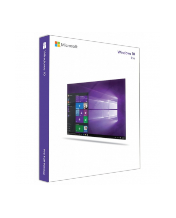 microsoft Zestaw GGK Windows 10 Pro PL x64 DVD 4YR-00234