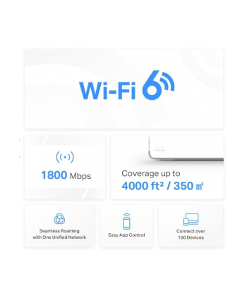 tp-link System WiFi- Halo H70X  AX1800 2-pak