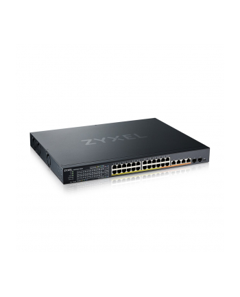 zyxel Przełącznik XMG1930-30HP, 24-port 2.5GbE Smart Managed Layer                2 PoE 700W 22xPoE+/8xPoE++ Switch with 4 10GbE and 2 SFP+ Uplink