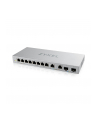 zyxel Przełącznik 12-Port Gigabit Unmanaged Switch with 8-Port 1G +                        2-Port 2.5G + 2-Port SFP+ XGS1010-12-ZZ0102F - nr 28