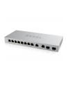 zyxel Przełącznik 12-Port Gigabit Unmanaged Switch with 8-Port 1G +                        2-Port 2.5G + 2-Port SFP+ XGS1010-12-ZZ0102F - nr 36