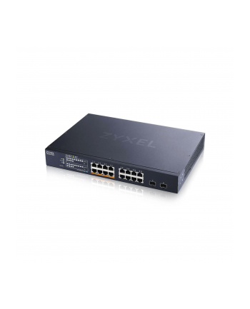 zyxel Switch XMG1915-18EP, 16-port 2.5GbE, 2 SFP+, 8 x PoE++ 180W      Smart Switch, hybird mode, standalone or NebulaFlex Cloud