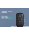 aukey PA-B6T Black Omnia II GaN ładowarka sieciowa 3xUSB (2xUSB C+ 1xUSB A) 65W QC PD - nr 4