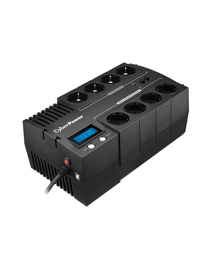 cyberpower BR700ELCD-FR 420W/AVR/8 GNIAZD- 3xUPS, 3xLISTWA główny
