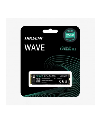 Dysk SSD HIKSEMI WAVE (P) 256GB M.2 PCIe NVMe Gen3x4 2280 (2280/1800 MB/s) 3D NAND nr 2