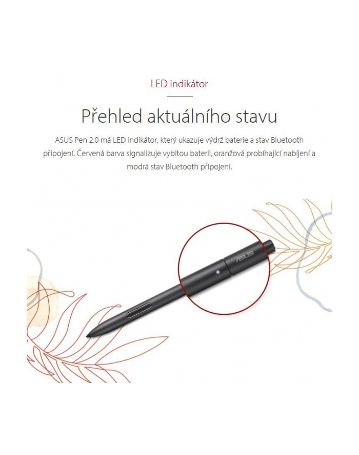 Rysik Asus Pen 2.0 SA203H czarny główny
