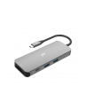 Stacja dokująca Silicon Power SR30 8in1 HDMI SD USB-C USB-A RJ45 PD 100W - nr 10