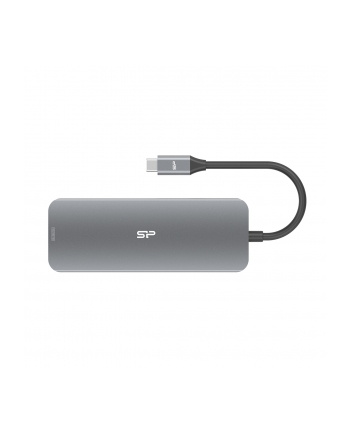 Stacja dokująca Silicon Power SR30 8in1 HDMI SD USB-C USB-A RJ45 PD 100W