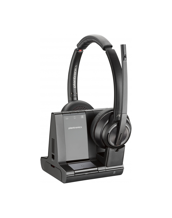 hp inc. HP Poly Savi 8220 UC Microsoft Teams Certified D-ECT 1880-1900 MHz USB-A Headset-(wersja europejska)RO główny