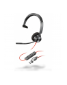 hp inc. HP Poly Blackwire 3310 Monaural USB-C Headset +USB-C/A Adapter - nr 10