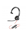 hp inc. HP Poly Blackwire 3310 Monaural USB-C Headset +USB-C/A Adapter - nr 9
