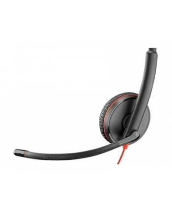 hp inc. HP Poly Blackwire 3225 Stereo USB-C Headset +3.5mm Plug +USB-C/A Adapter