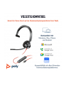 hp inc. HP Poly Blackwire 3310 Monaural USB-C Headset +USB-C/A Adapter - nr 8