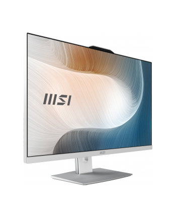 MSI Modern AM272P 12M-441(wersja europejska) Intel Core i5-1235U 27inch FHD AG 8GB 512GB M.2 PCIe UMA 802.11 AX and BT 5.3 W11P White