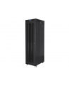 LANBERG Szafa stojąca rack 19inch 47U 800x1000 drzwi perforowane LCD flat pack czarna - nr 1