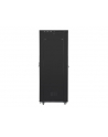 LANBERG Szafa stojąca rack 19inch 47U 800x1000 drzwi perforowane LCD flat pack czarna - nr 9