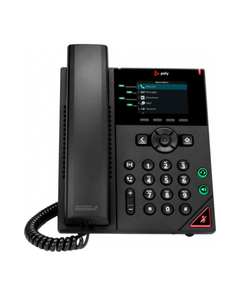 hp inc. HP Poly VVX 250 4-Line IP Phone and PoE-enabled-WW