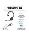 hp inc. HP Poly Blackwire 3315 Monaural USB-C Headset +3.5mm Plug +USB-C/A Adapter - nr 11