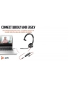 hp inc. HP Poly Blackwire 3315 Monaural USB-C Headset +3.5mm Plug +USB-C/A Adapter - nr 4