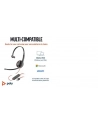 hp inc. HP Poly Blackwire 3210 Monaural USB-C Headset +USB-C/A Adapter - nr 13