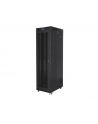 LANBERG Szafa stojąca rack 19inch 47U 800x1000 drzwi perforowane LCD flat pack czarna - nr 7