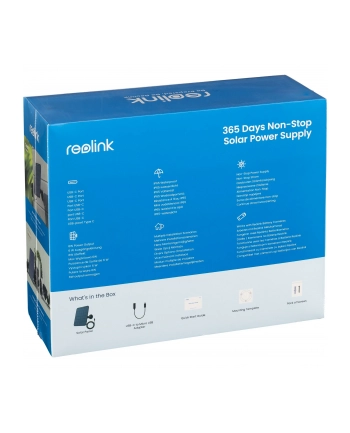 Reolink Panel Solarny 2 6 W Czarny nr 2
