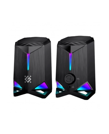 Głośniki Defender GRAVITY 2.0 6W USB podświetlenie LED RGB nr 1