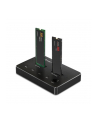 Stacja dokująca Qoltec dysków SSD M.2 | NVMe | SATA | USB-C | DUAL 2 x 2TB - nr 1